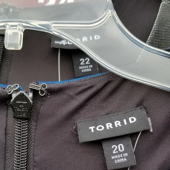 Torrid Metallic Dress - Picture 4 of 7